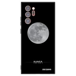 Fekete szilikon tok az alábbi mobiltelefonokra Samsung Galaxy Note 20 Ultra - Moon Minimal