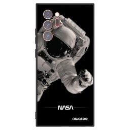Fekete szilikon tok az alábbi mobiltelefonokra Samsung Galaxy Note 20 Ultra - Astronaut Big