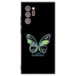 Fekete szilikon tok az alábbi mobiltelefonokra Samsung Galaxy Note 20 Ultra - Diamanty Blue