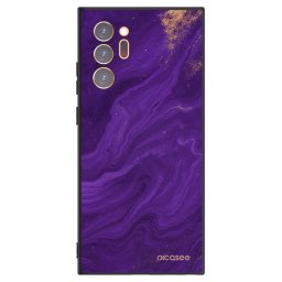 Fekete szilikon tok az alábbi mobiltelefonokra Samsung Galaxy Note 20 Ultra - Purple