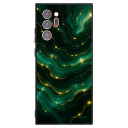Fekete szilikon tok az alábbi mobiltelefonokra Samsung Galaxy Note 20 Ultra - Emerald