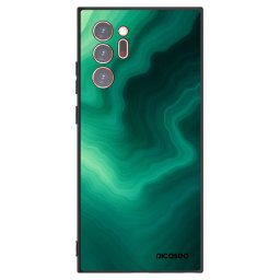 Fekete szilikon tok az alábbi mobiltelefonokra Samsung Galaxy Note 20 Ultra - Malachite