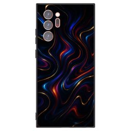 Fekete szilikon tok az alábbi mobiltelefonokra Samsung Galaxy Note 20 Ultra - Noir