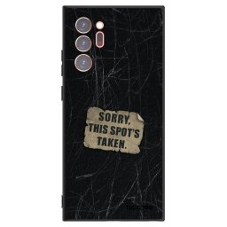 Fekete szilikon tok az alábbi mobiltelefonokra Samsung Galaxy Note 20 Ultra - SORRY
