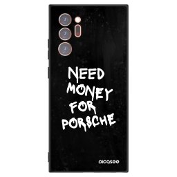 Fekete szilikon tok az alábbi mobiltelefonokra Samsung Galaxy Note 20 Ultra - Black Dollar