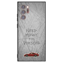 Fekete szilikon tok az alábbi mobiltelefonokra Samsung Galaxy Note 20 Ultra - Garage Scratch