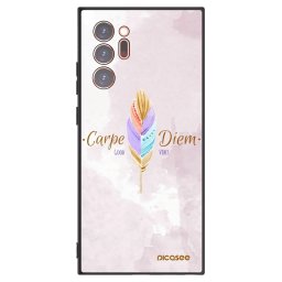 Fekete szilikon tok az alábbi mobiltelefonokra Samsung Galaxy Note 20 Ultra - Carpe Diem