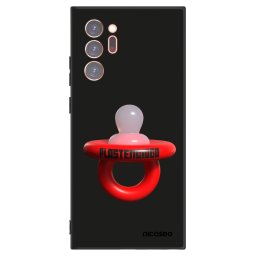 Fekete szilikon tok az alábbi mobiltelefonokra Samsung Galaxy Note 20 Ultra - Le Dudel