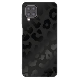 Fekete szilikon tok az alábbi mobiltelefonokra Samsung Galaxy M12 M127F - Midnight Leopard