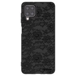 Fekete szilikon tok az alábbi mobiltelefonokra Samsung Galaxy M12 M127F - Dark Elegance