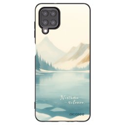 Fekete szilikon tok az alábbi mobiltelefonokra Samsung Galaxy M12 M127F - NOTHERN SILENCE