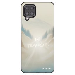 Fekete szilikon tok az alábbi mobiltelefonokra Samsung Galaxy M12 M127F - IN TRANSIT
