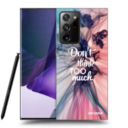 ULTIMATE CASE Samsung Galaxy Note 20 Ultra - készülékre - Don't think TOO much