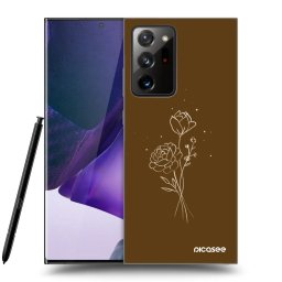 ULTIMATE CASE Samsung Galaxy Note 20 Ultra - készülékre - Brown flowers
