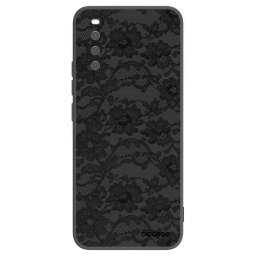 Fekete szilikon tok az alábbi mobiltelefonokra Sony Xperia 10 III - Dark Elegance