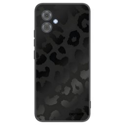 Fekete szilikon tok az alábbi mobiltelefonokra Motorola Moto G14 - Midnight Leopard