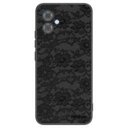 Fekete szilikon tok az alábbi mobiltelefonokra Motorola Moto G14 - Dark Elegance