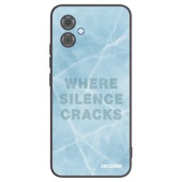 Fekete szilikon tok az alábbi mobiltelefonokra Motorola Moto G14 - SILENCE