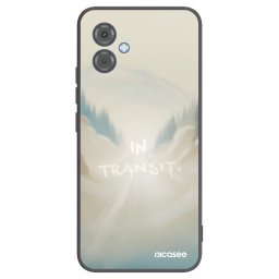 Fekete szilikon tok az alábbi mobiltelefonokra Motorola Moto G14 - IN TRANSIT