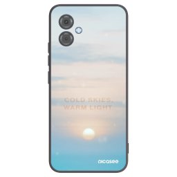 Fekete szilikon tok az alábbi mobiltelefonokra Motorola Moto G14 - COLD SKIES