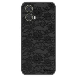 Fekete szilikon tok az alábbi mobiltelefonokra Motorola Moto G24 - Dark Elegance