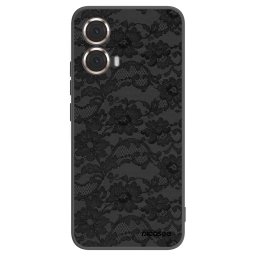 Fekete szilikon tok az alábbi mobiltelefonokra Motorola Moto G85 - Dark Elegance