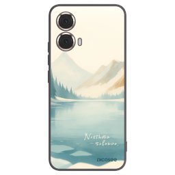 Fekete szilikon tok az alábbi mobiltelefonokra Motorola Moto G85 - NOTHERN SILENCE