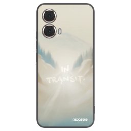 Fekete szilikon tok az alábbi mobiltelefonokra Motorola Moto G85 - IN TRANSIT