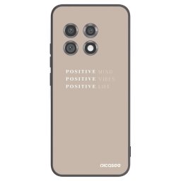 Fekete szilikon tok az alábbi mobiltelefonokra OnePlus 11 5G - Positive Vibes