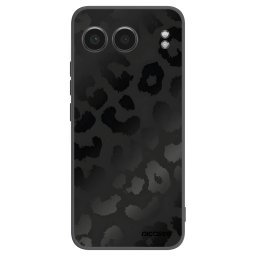 Fekete szilikon tok az alábbi mobiltelefonokra OnePlus Nord 4 - Midnight Leopard