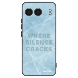 Fekete szilikon tok az alábbi mobiltelefonokra OnePlus Nord 4 - SILENCE