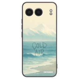 Fekete szilikon tok az alábbi mobiltelefonokra OnePlus Nord 4 - COLD AIR