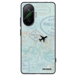 Fekete szilikon tok az alábbi mobiltelefonokra Xiaomi Poco F7 Pro 5G - FLIGHT PATH