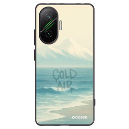 Fekete szilikon tok az alábbi mobiltelefonokra Xiaomi Poco F7 Pro 5G - COLD AIR