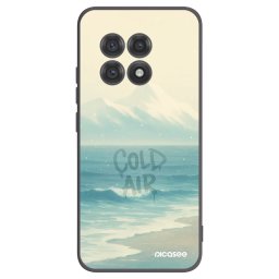 Fekete szilikon tok az alábbi mobiltelefonokra OnePlus 13R 5G - COLD AIR