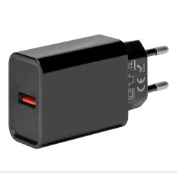 CSOMAG:ME utazási töltő USB-A 18W Fekete