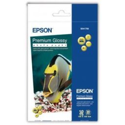 EPSON Premium fényes fotópapír 10x15,255g(20lis)