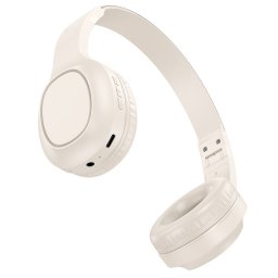 Hoco W46 Bluetooth vezeték nélküli fejhallgató - fehér