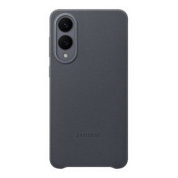 SAMSUNG műanyag telefonvédő (ECO vegán bőr hátlap) FEKETE Samsung Galaxy S25 Edge (SM-S937)