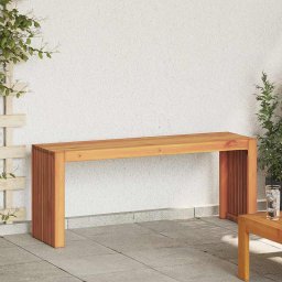vidaXL pad Olaj Természetes 110 x 30 x 45 cm Tömör Teakfa