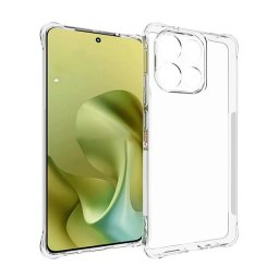 Szilikon telefonvédő (ütésállóság, légpárnás sarok) ÁTLÁTSZÓ Motorola Moto G86 (XT2307)