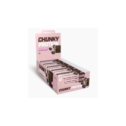 Chunky Protein fehérjeszelet 20x50g Black Biscuit BioTechUSA