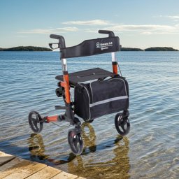 Összecsukható gördíthető rollátor 4 kerékkel Oceano 2.0