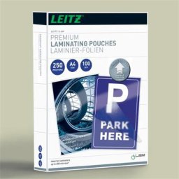 LEITZ Meleglamináló fólia, 250 mikron, A4, fényes, UDT technológiával, LEITZ "iLam"