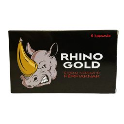 Rhino Gold Alkalmi potencianvel kapszula - 6 db