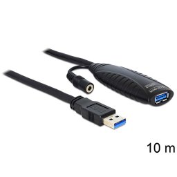 DeLock Cable USB 3.0 Extension, active 10m