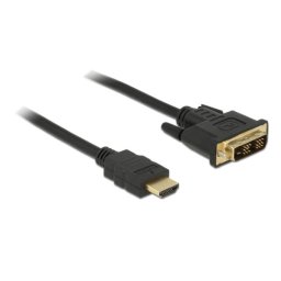 Delock DVI kábel - DVI-D 18 1 hím > HDMI A hím 2 m