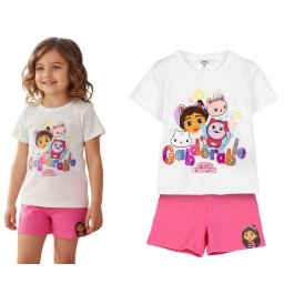 Gabi babaháza mintás 2-részes nyári póló és short szett