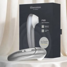 Womanizer Pro léghullámos csiklóizgató (szürke)