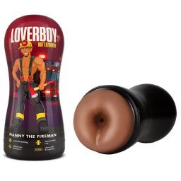 Loverboy - Manny The Fireman férfi popsi maszturbátor (barna bőrszín)